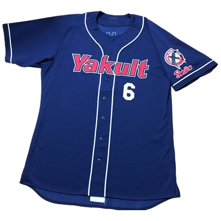 Swallows(東京ヤクルトスワローズ) 野球 ユニフォーム 宮本慎也 実使用 2006年