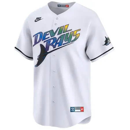 Tampa Bay Rays(タンパベイ・レイズ) 野球 ユニフォーム NIKE クーパーズタウンジャージ ホワイト