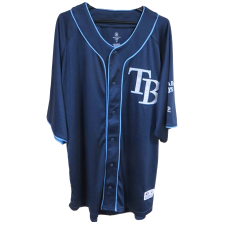 Tampa Bay Rays(タンパベイ・レイズ) 野球 ユニフォーム 海外XL紺