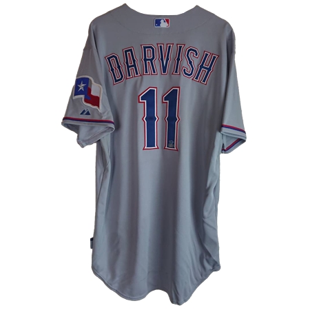 Texas Rangers(テキサス・レンジャーズ) 野球 ユニフォーム 2014年 ダルビッシュ 実使用ユニフォーム