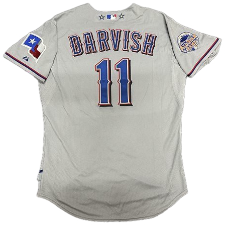 Texas Rangers(テキサス・レンジャーズ) 野球 ユニフォーム ダルビッシュ有 2013 オールスターゲーム 実使用ユニフォーム