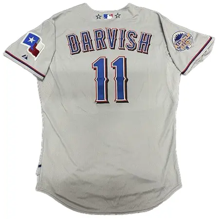Texas Rangers(テキサス・レンジャーズ) 野球 ユニフォーム ダルビッシュ有 2013 オールスターゲーム 実使用ユニフォーム