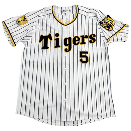 Tigers(阪神タイガース) 野球 ユニフォーム 近本選手 セ・リーグ チャンピオン・エンブレム付きレプリカユニフォーム（ホーム）
