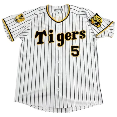 Tigers(阪神タイガース) 野球 ユニフォーム 近本選手 セ・リーグ チャンピオン・エンブレム付きレプリカユニフォーム（ホーム）