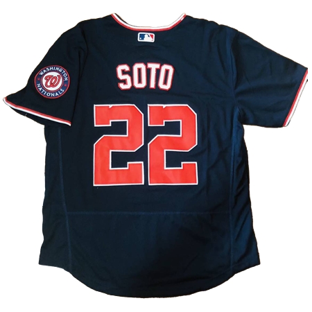 Washington Nationals(ワシントン・ナショナルズ) 野球 ユニフォーム フアン・ソト