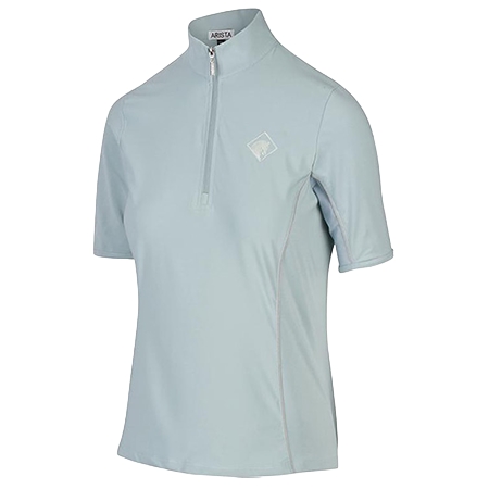 ARISTA EQUESTRIAN(アリスタエクエストリアン) 乗馬 ウェア クォータージップ　メッシュ＆ビット（半袖）