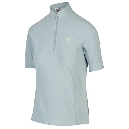 ARISTA EQUESTRIAN(アリスタエクエストリアン) 乗馬 ウェア クォータージップ　メッシュ＆ビット（半袖）