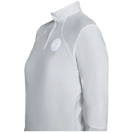 Cavalleria Toscana(カヴァレリアトスカーナ) 乗馬 ウェア ジャージジップシャツ長袖　レディースPOD383 JE022