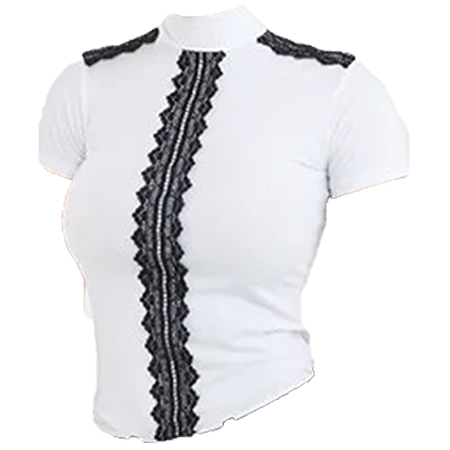 CAVALLIERA(カバリエラ) 乗馬 ウェア Purity Lace テクニカルシャツ