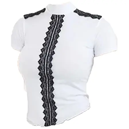 CAVALLIERA(カバリエラ) 乗馬 ウェア Purity Lace テクニカルシャツ