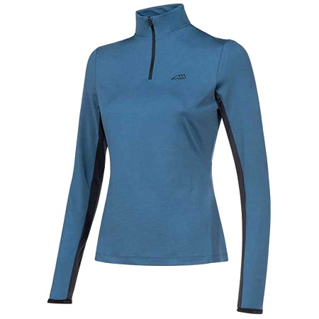 Equiline(エクイライン) 乗馬 ウェア カフェ レディス長袖ジップシャツ