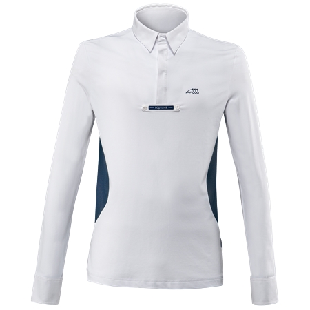 Equiline(エクイライン) 乗馬 ウェア メンズ競技用ポロシャツ(長袖)