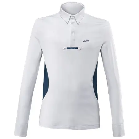 Equiline(エクイライン) 乗馬 ウェア メンズ競技用ポロシャツ(長袖)