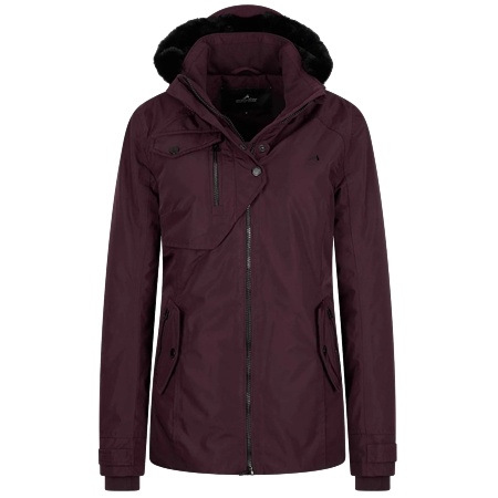 EURO-STAR (ユーロスター) 乗馬 ウェア ラジャナ レディース 防水ジャケット – ブラック ローズ