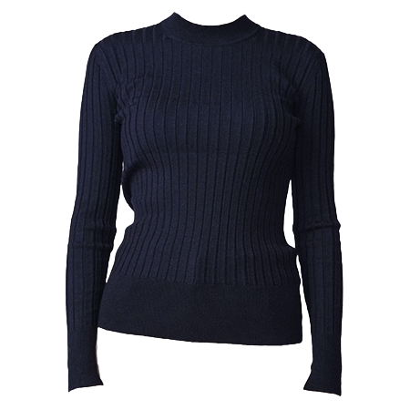 PS of Sweden(ピーエスオブスウェーデン) 乗馬 ウェア セーター レディース クララ ニット ネイビー