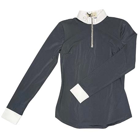 VESTRUM(ヴェストラム) 乗馬 ウェア メンズ Skiatos L/S トレーニングシャツ – ライトグレー