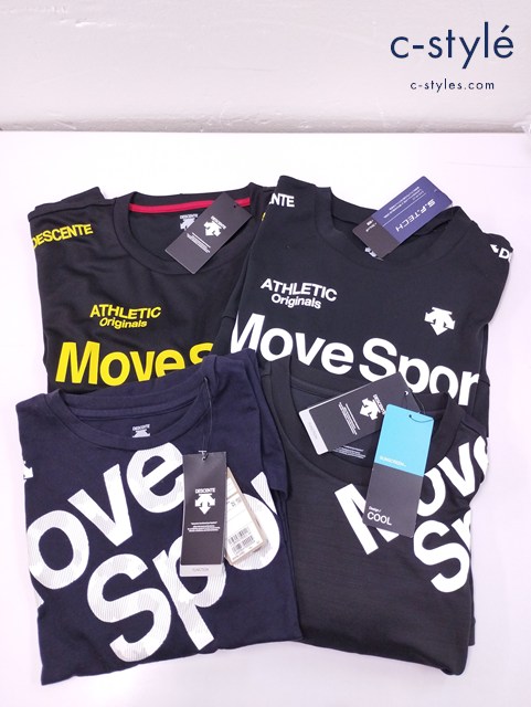DESCENTE デサント Tシャツ XO 半袖 長袖 スポーツウェア 計4点