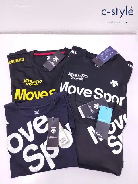 DESCENTE デサント Tシャツ XO 半袖 長袖 スポーツウェア 計4点