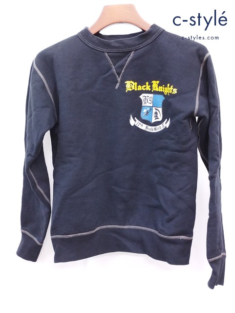 McCOY’S マッコイズ SPORTING GOODS CO. UNION MADE 長袖 スウェット トレーナー ブラック S Black Knights