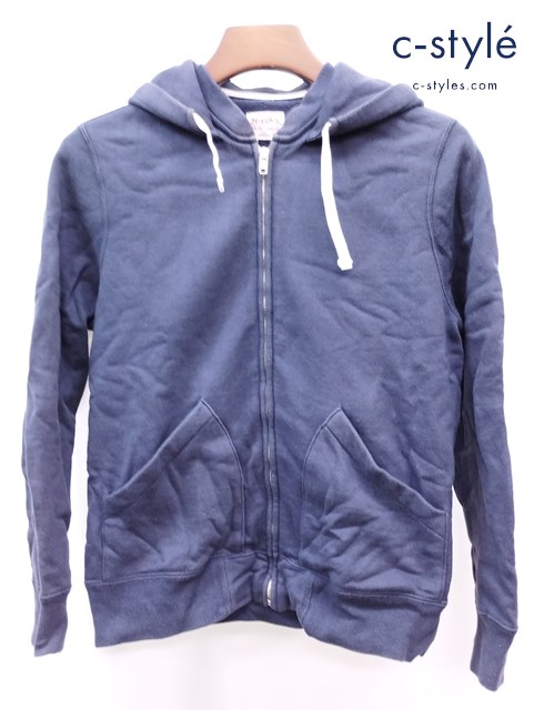 McCOY’S マッコイズ SPORTING GOODS CO. 長袖 ジップアップ パーカー フーディ ネイビー SMALL