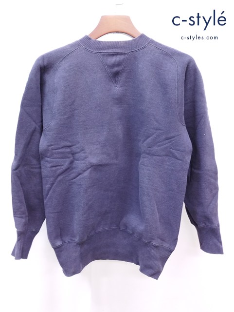 McCOY Sportswear マッコイスポーツウェア 長袖 スウェット トレーナー 36 ネイビー ALL COTTON