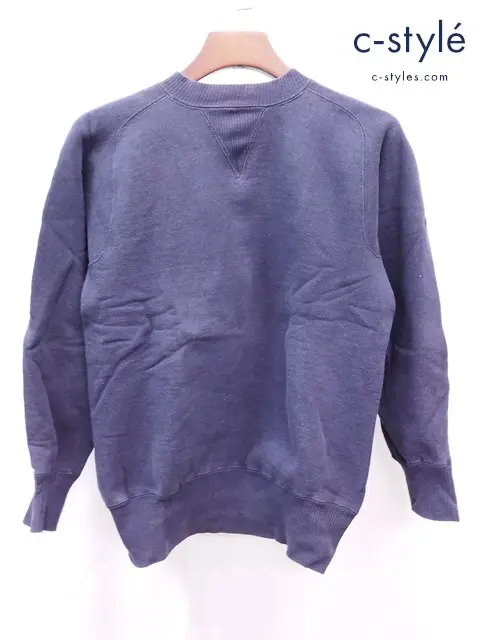 McCOY Sportswear マッコイスポーツウェア 長袖 スウェット トレーナー 36 ネイビー ALL COTTON