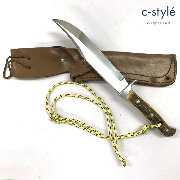 PUMA プーマ ボウイナイフ 6396 HANDMADE Original Bowie 16281 全長:約27.5cm 刃渡:約15cm 鞘付