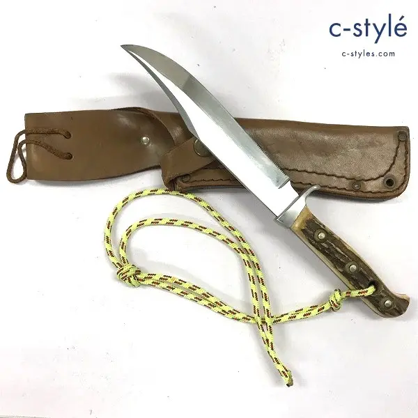 PUMA プーマ ボウイナイフ 6396 HANDMADE Original Bowie 16281 全長:約27.5cm 刃渡:約15cm 鞘付