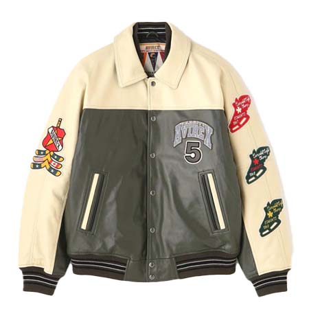 AVIREX(アヴィレックス) STADIUM JACKET WILD BEARS