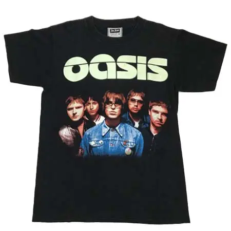 バンドTシャツ(BAND T-SHIRT) oasis