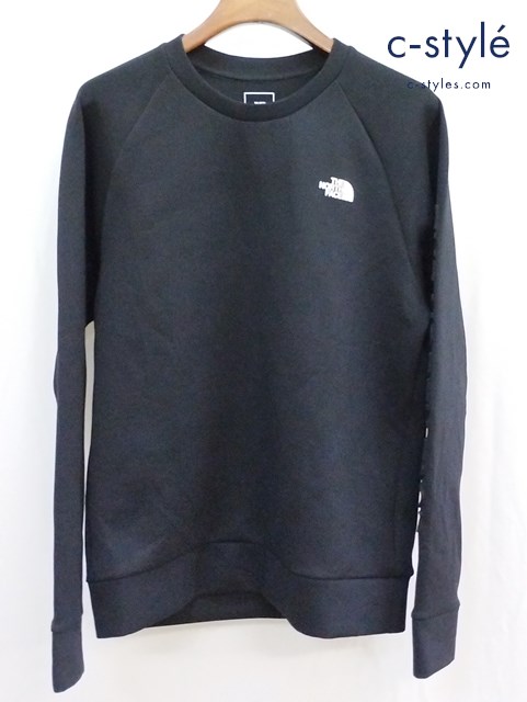 THE NORTH FACE ノースフェイス テックエアスウェットクルー XL ブラック NT12087