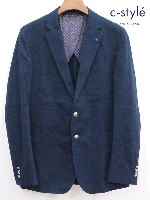 HUGO BOSS ヒューゴボス ブレザー 50 ネイビー 2B