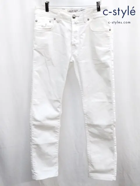 JACOB COHEN ヤコブコーエン パンツ 32 ホワイト PW688 イタリア製