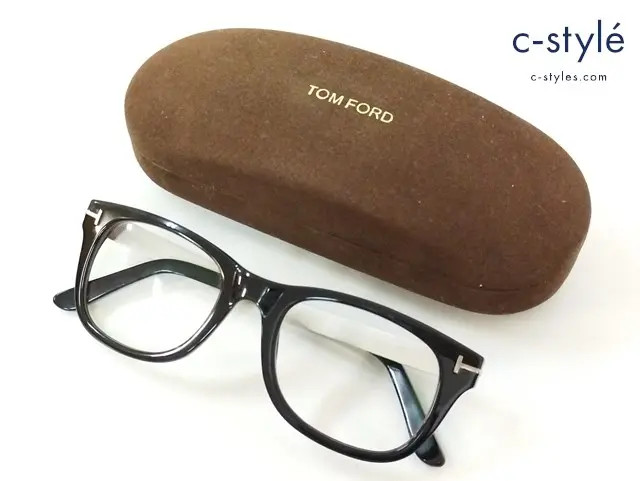 TOM FORD トムフォード メガネ 50□21 ブラック TF5197 001 145 イタリア製