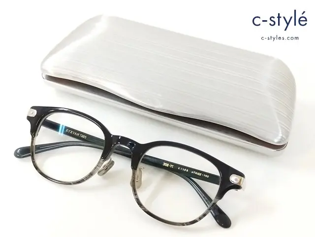 EYEVAN アイヴァン メガネ 眼鏡 ブラック 47□22-140 ブラック 308-TI