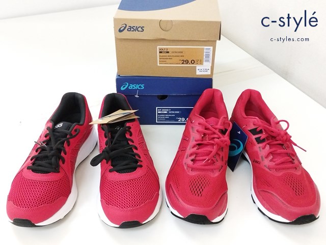 ASICS アシックス ランニングシューズ 29cm レッド系 JOLT2 GT-2000 7