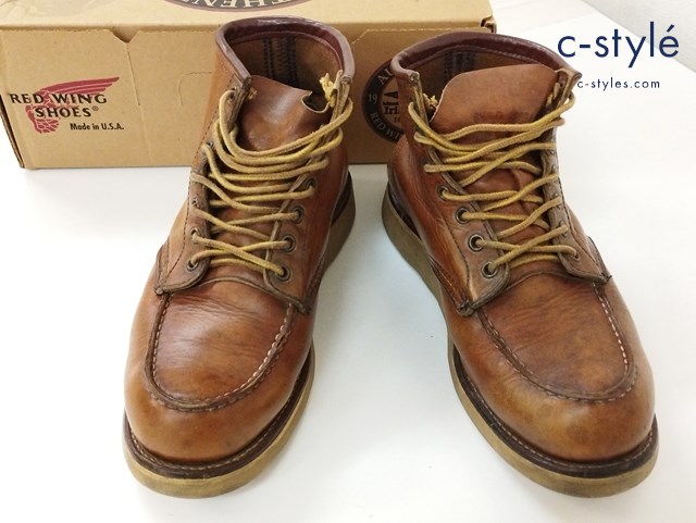 RED WING レッドウィング ブーツ 8・1/2 ブラウン Irish Setter 975 00875-3
