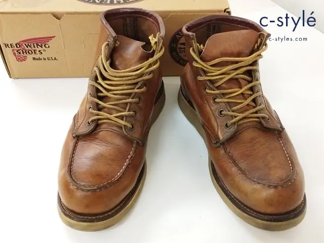 RED WING レッドウィング ブーツ 8・1/2 ブラウン Irish Setter 975 00875-3