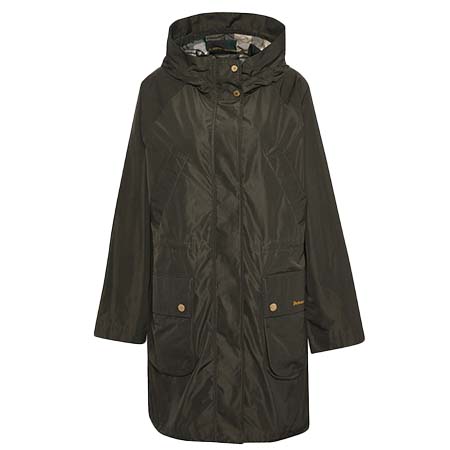 Barbour(バブアー) Una シャワープルーフ ミドルレングス パーカー