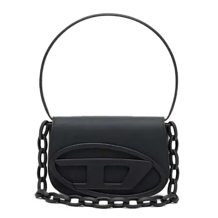 DIESEL(ディーゼル) 1DR-Iconic shoulder bag in matte leather