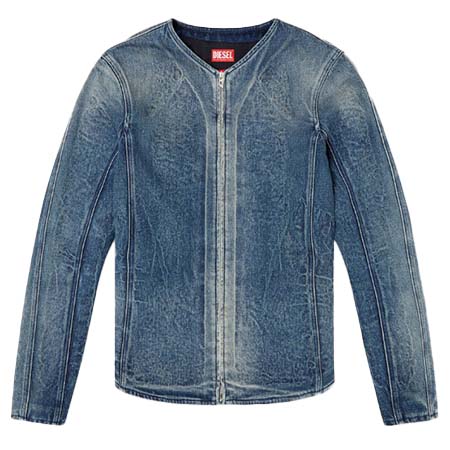 DIESEL(ディーゼル) Jacket in Ghost Embossed denim