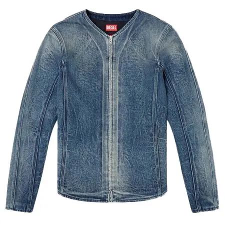 DIESEL(ディーゼル) Jacket in Ghost Embossed denim