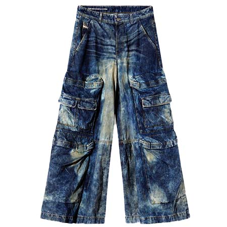 DIESEL(ディーゼル) Relaxed Jeans D-Giappo 0dbcw