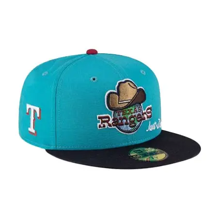 New Era (ニューエラ) 59FIFTY Just Don x MLB Earth Day テキサス・レンジャーズ