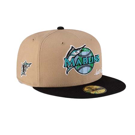 New Era (ニューエラ) 59FIFTY Just Don x MLB Earth Day フロリダ・マーリンズ