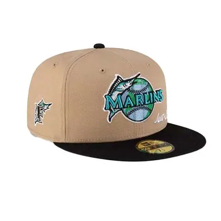 New Era (ニューエラ) 59FIFTY Just Don x MLB Earth Day フロリダ・マーリンズ
