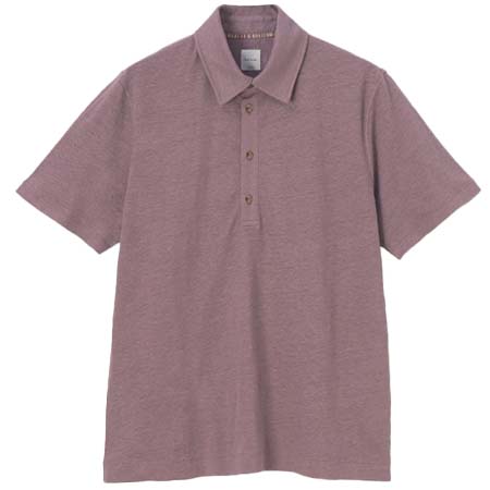 Paul Smith(ポールスミス) カラーリネン 鹿の子 ポロシャツ