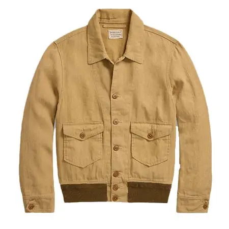 RALPH LAUREN(ラルフローレン) リネンコットン キャンバス ジャケット