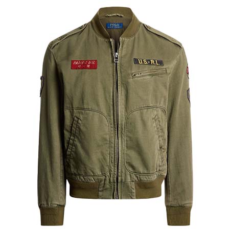 RALPH LAUREN(ラルフローレン) サティーン フライト ジャケット