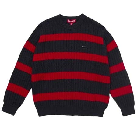 Supreme(シュプリーム) Loose Gauge Stripe Small Box Sweater